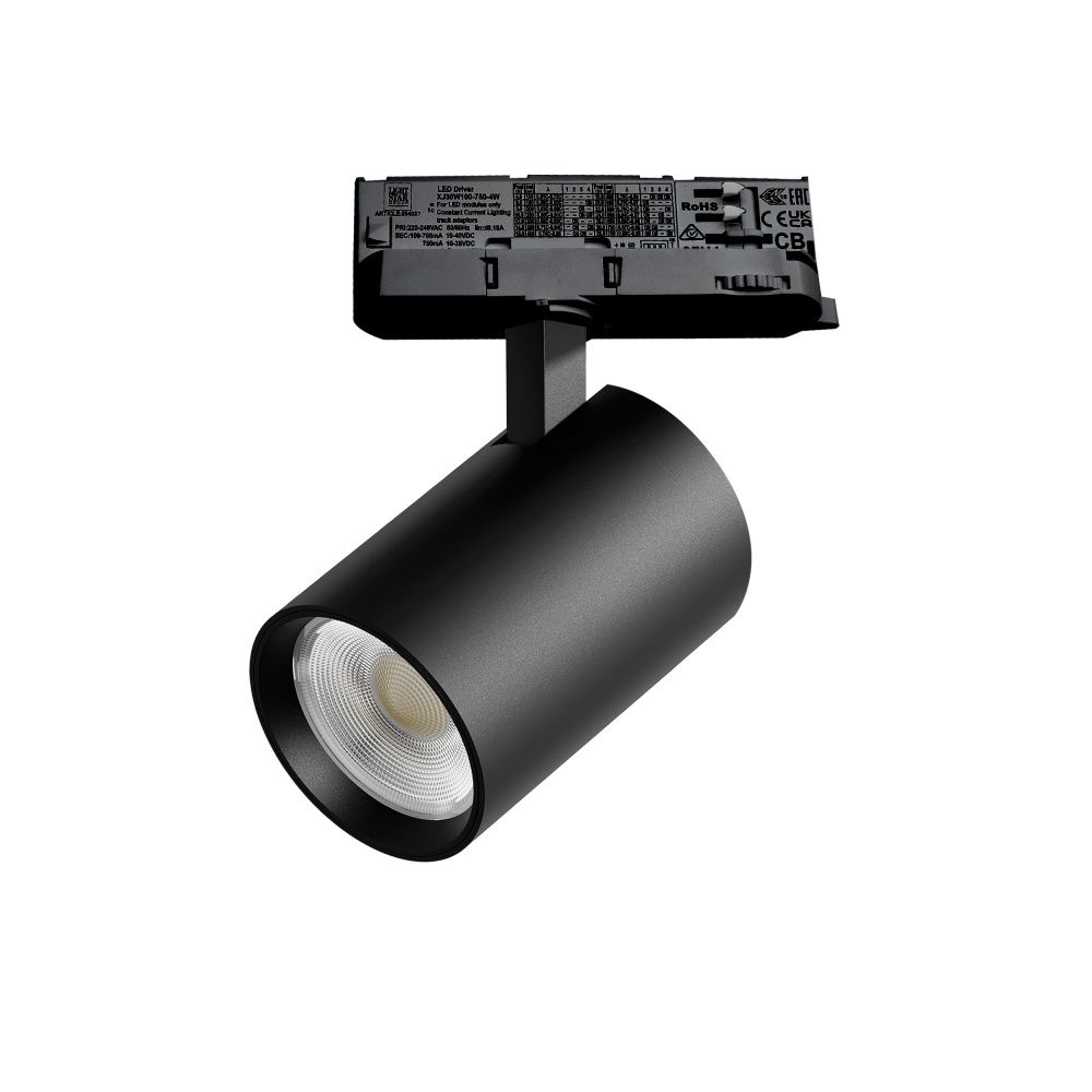 Светильник Quattro с адаптером *7*10,8 см, *24W, 3000K, Lightstar Alta Base A5237QT, Черный