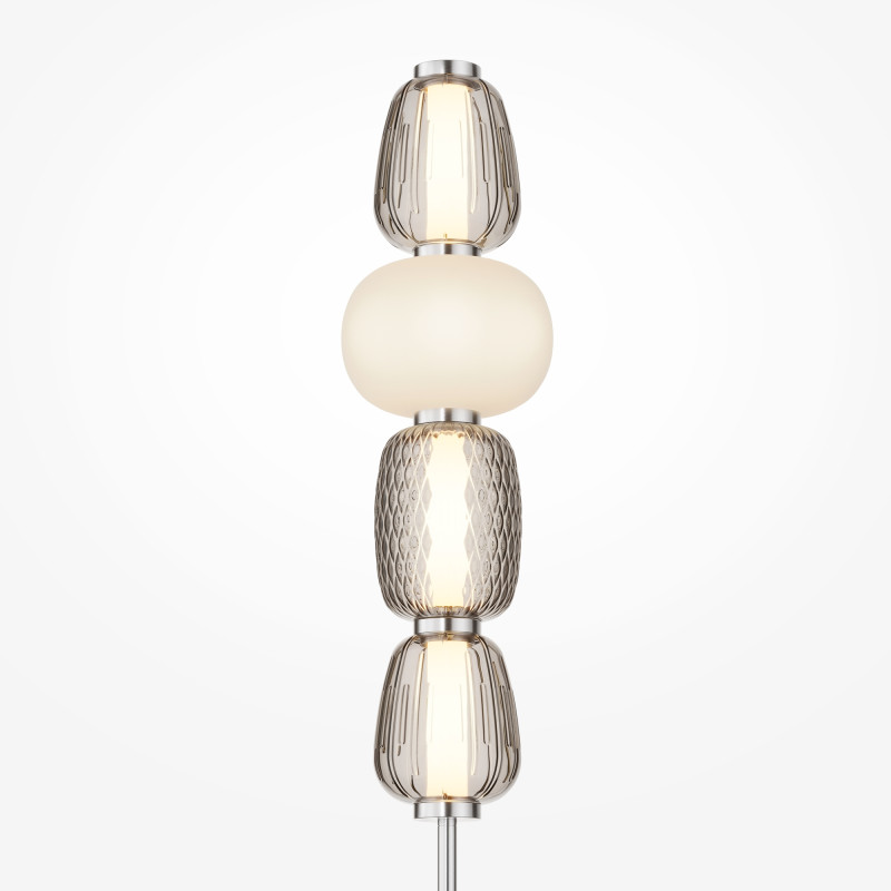 Торшер 25*165,5 см, LED, 32W, 3000К, Maytoni Pattern MOD267FL-L32CH3K хром