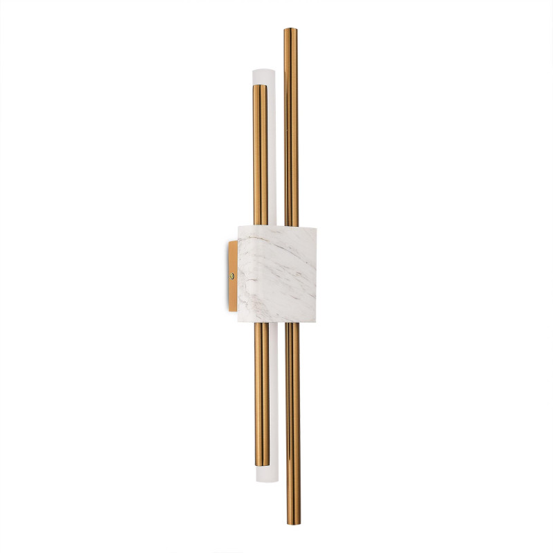 Бра 61 см, 6W, 3000K, ST-Luce Brighton SL6116.351.02, латунь