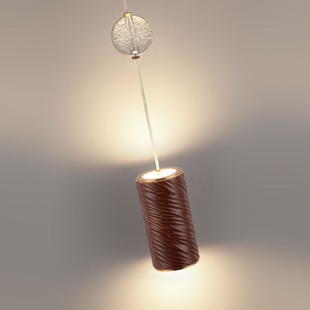 Светильник 10 см, 18W, 2000-4000K, Odeon Light 5450/18LB, бронза