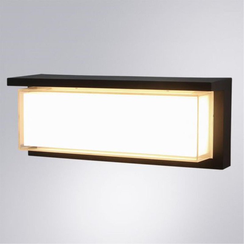 Архитектурный светильник 32 см, 24W, 3000-6500K, Arte Lamp Ferro A5224AL-1BK, черный