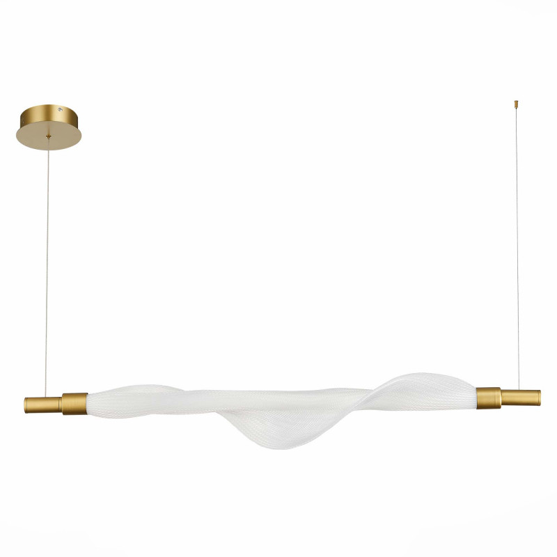 Светильник подвесной 80*15 см, 25W 3000K ST LUCE ALBA SL6109.203.01 Золотистый
