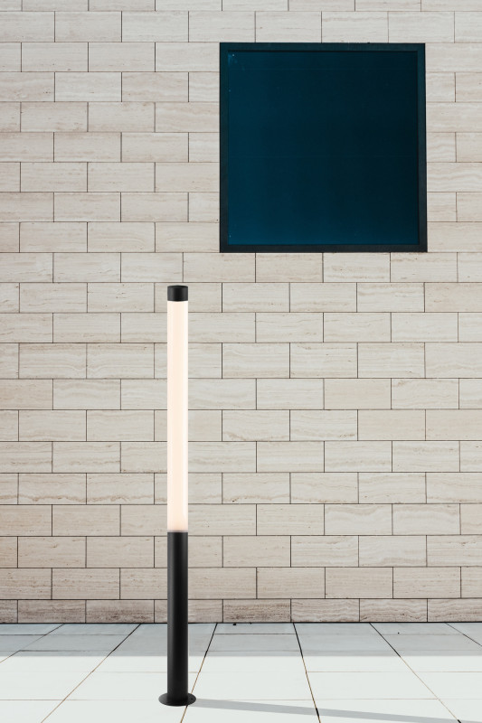 Уличный наземный светильник Maytoni Ginza O041FL-L100B3K, 100W LED, 3000K, черный