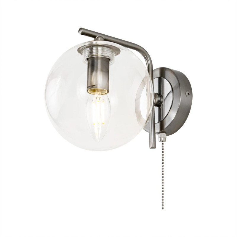 Настенное бра Citilux Томми CL102311, матовый хром