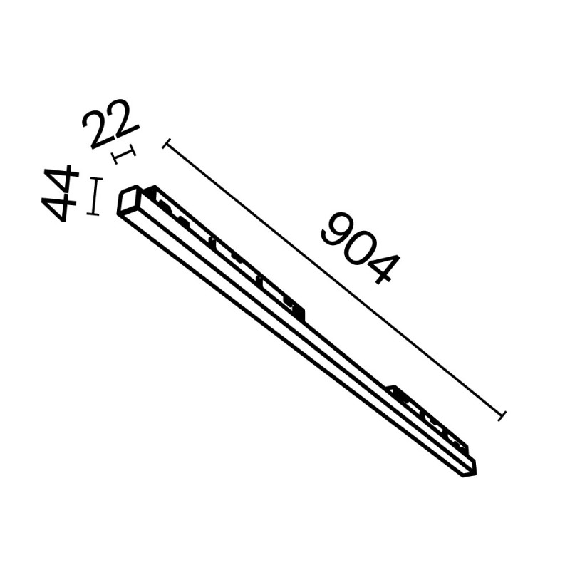Светильник 90 см, 30W, 3000-6000K, Technical TR030-4-30WTW-DD-W, белый, 120°, Dim Dali