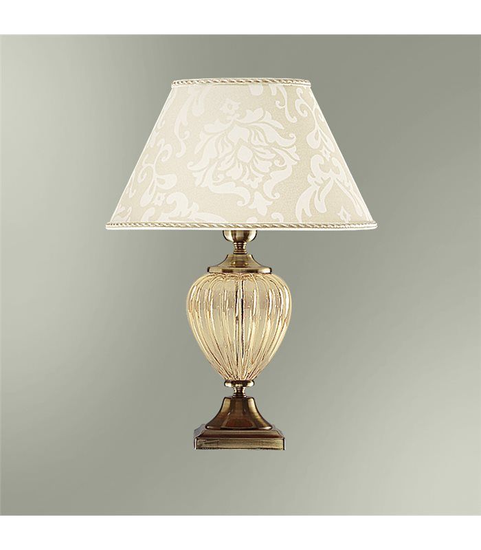 Настольная лампа Good light (Фотон) с абажуром 29-402.56/95512, бронза, бежевый