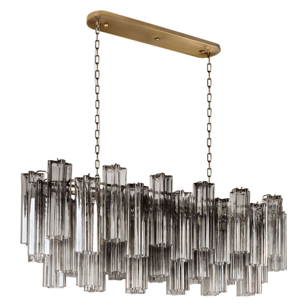 Подвесной светильник 104 см, Loft IT Murano 10580/1000R Ash, бронза