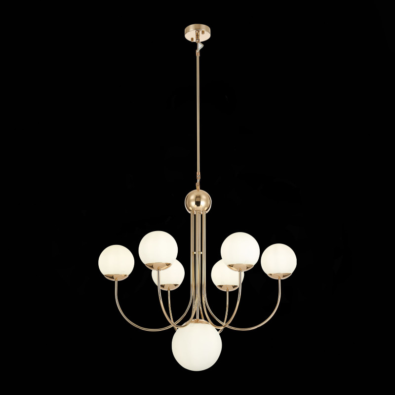 Люстра подвесная 72 см, ST LUCE AVELLINO SL1504.203.07 Французское золото