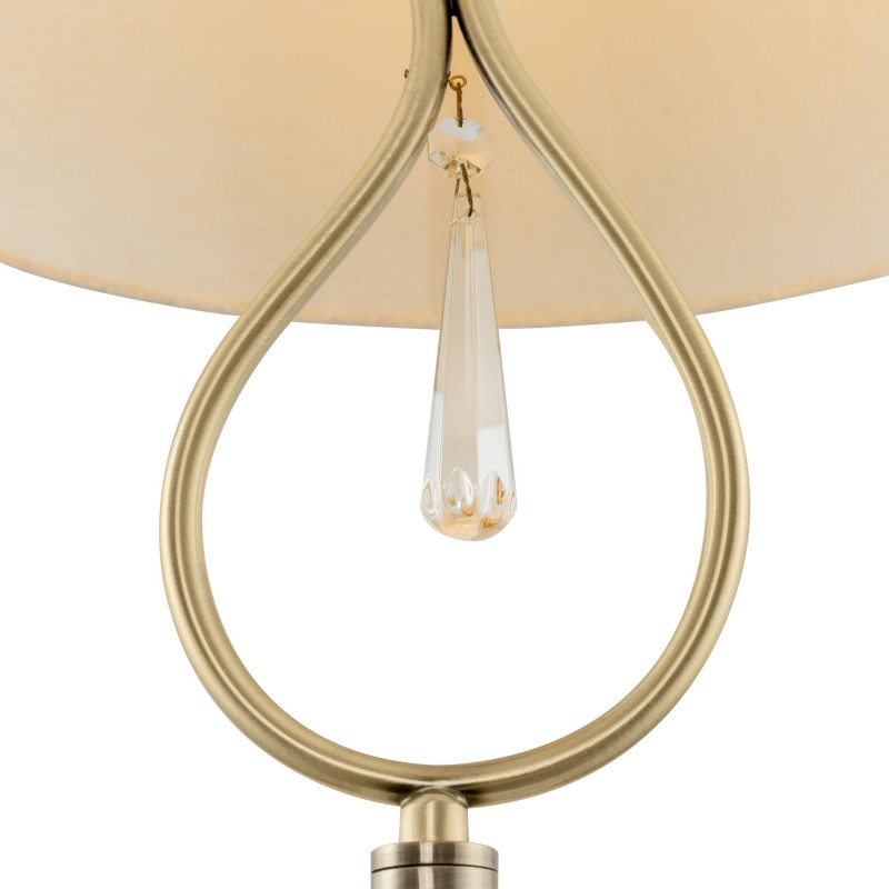 Торшер Freya Madeline FR2019FL-01BS, бронза-латунь