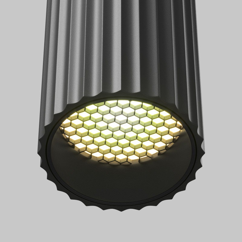 Накладной светильник 6 см, Maytoni Calipso C106CL-01-GU10-B, черный