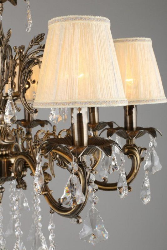 Подвесная люстра 70*64-150 см, 8*E14, 40W, Omnilux Omnilux  308 OML-30813-08, бронзовый