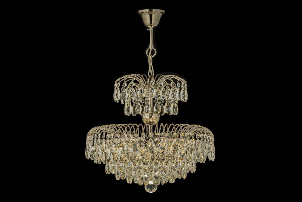 Люстра подвесная *40*40 см, 5*E14*40W, Arti Lampadari Salentino Mineo E 1.5.40.101 N, Матовый никель