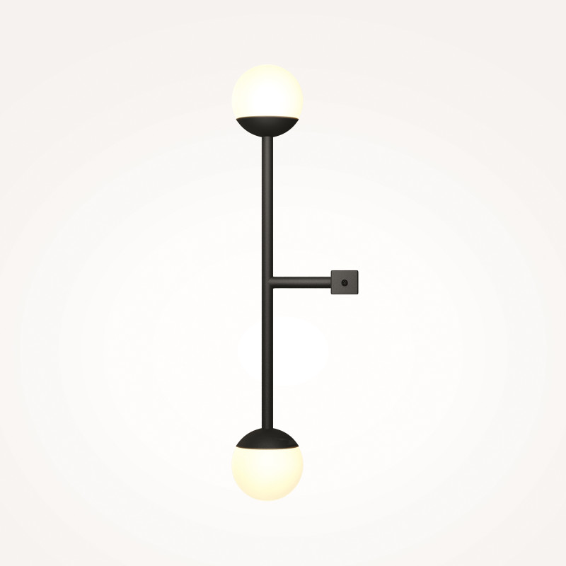 Бра 14,1*13*48 см, LED, 10W, 3000К, Maytoni TOUCH MOD285WL-L10B3K черный
