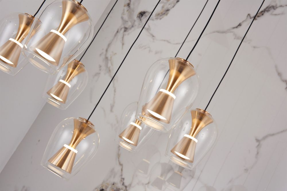 Светильник YD606-6+1, D490/80*100 LED, 50W, K, Alva Donna, Черный