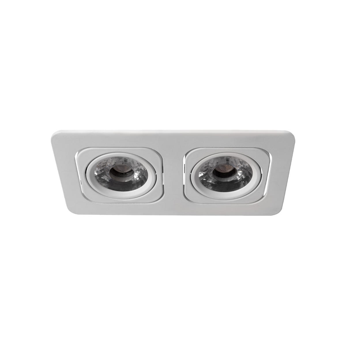 Встраиваемый светильник 18*9*7 см, 2*LED*12W 4000K LOFT IT Screen 10328/2A White белый