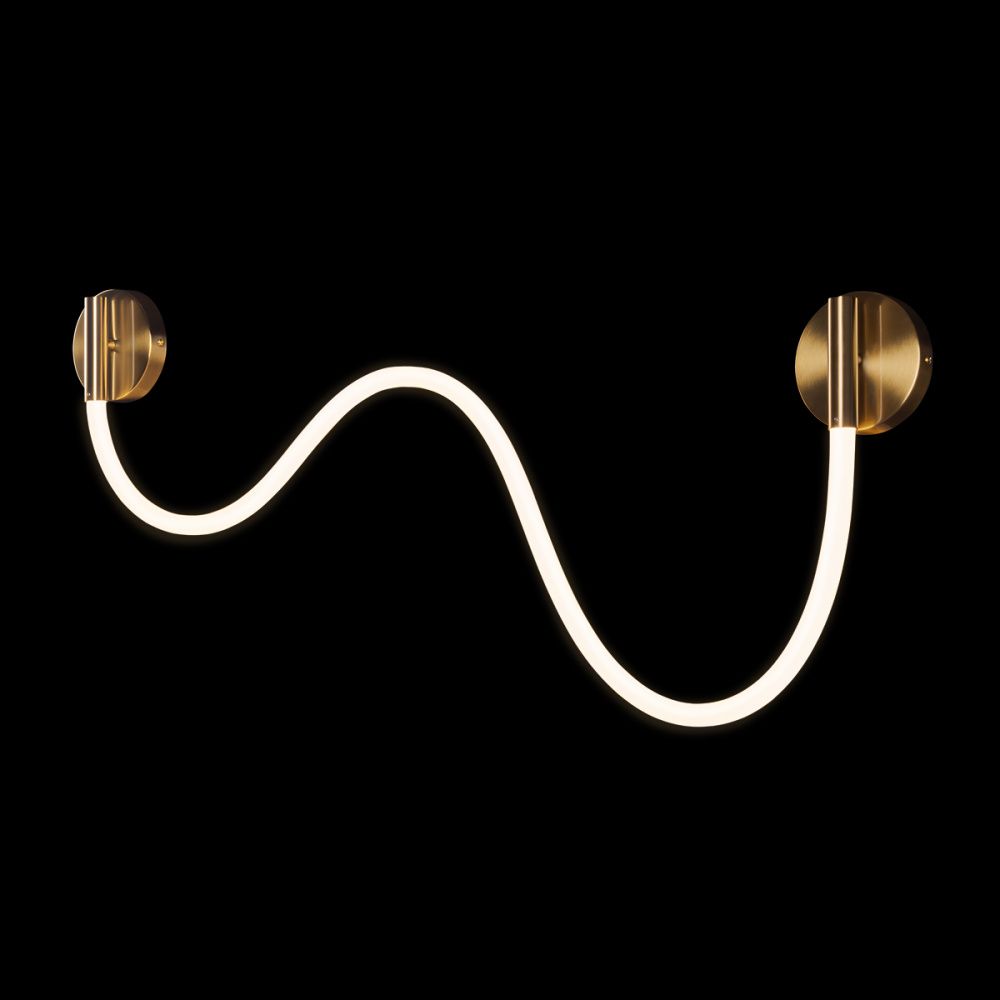 Настенный светильник 150 см, 16W, 3000K, Loft IT Thread 10388W Brass, бронза