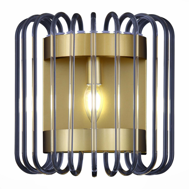 Бра 30 см, 40W, ST LUCE GROSSETO SL1228.201.01 Золотистый