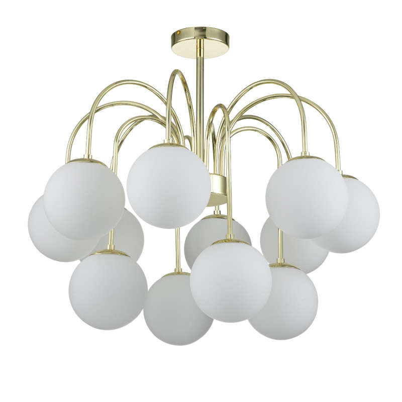 Светильник на штанге 700*700*600 мм, 12*E14 золото Indigo Voga V000327, 13017/12R Gold