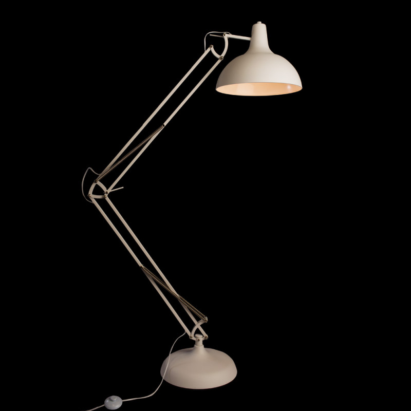 Торшер Arte Lamp A2487PN-1WH, белый