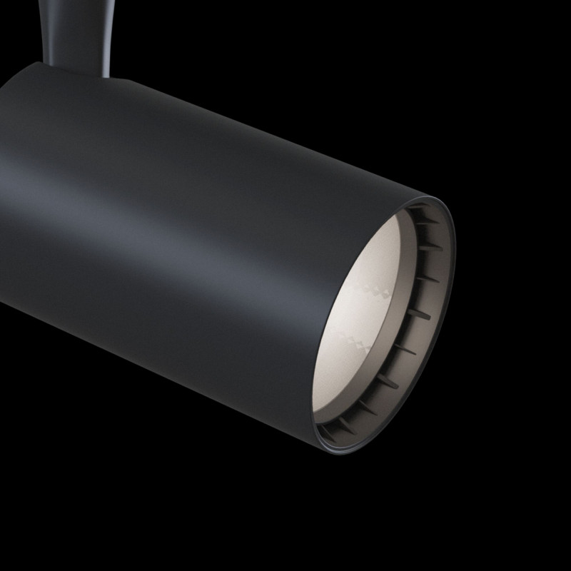 Трековый светильник Maytoni Track TR003-1-6W4K-B, черный, LED, 6W, 4000K, 480Lm