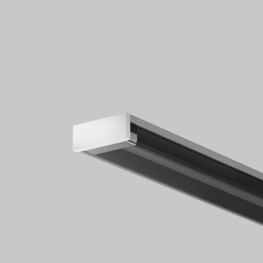 Комплект заглушек (для профиля 15×06) 10 шт., ALM-001-W-EC 642020, 1*2*1 см, Maytoni Led Strip 642020, Белый