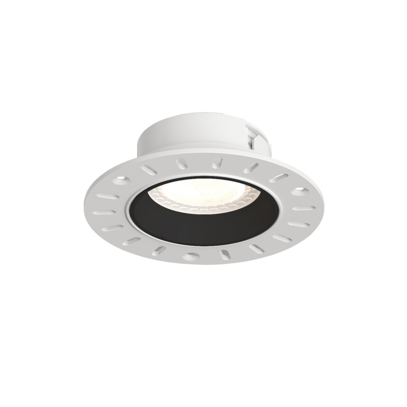 Светильник 10 см, Denkirs DK3055-BK, белый-черный