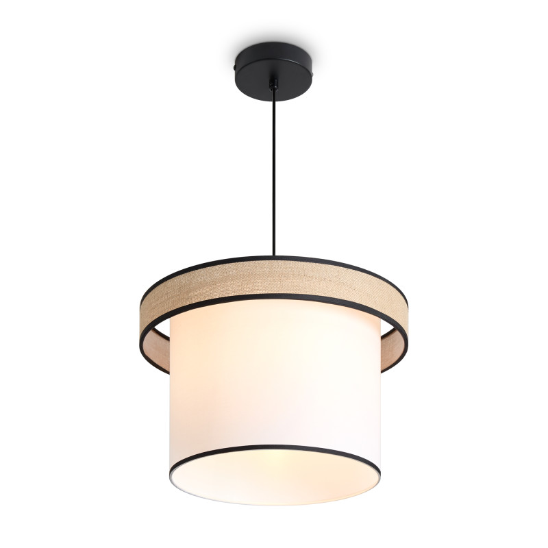 Подвесной светильник 38*205 см, E27, 60W, Freya Mixture FR5483PL-01B2 черный