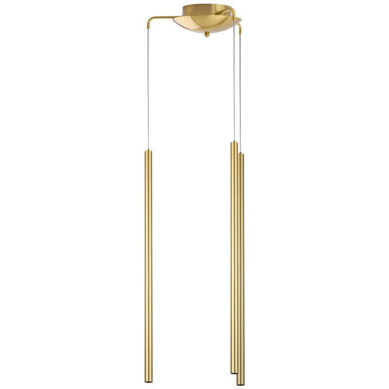Подвесной светильник *34*61-141 см, *LED*25W, 4000K, Lightstar Tubo L5T747343, золотой