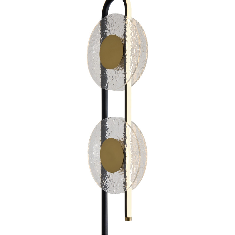 Подвесной светильник 22*22*148,5 см, LED,  17W, 3000К, Freya Drip FR6173PL-L18B латунный