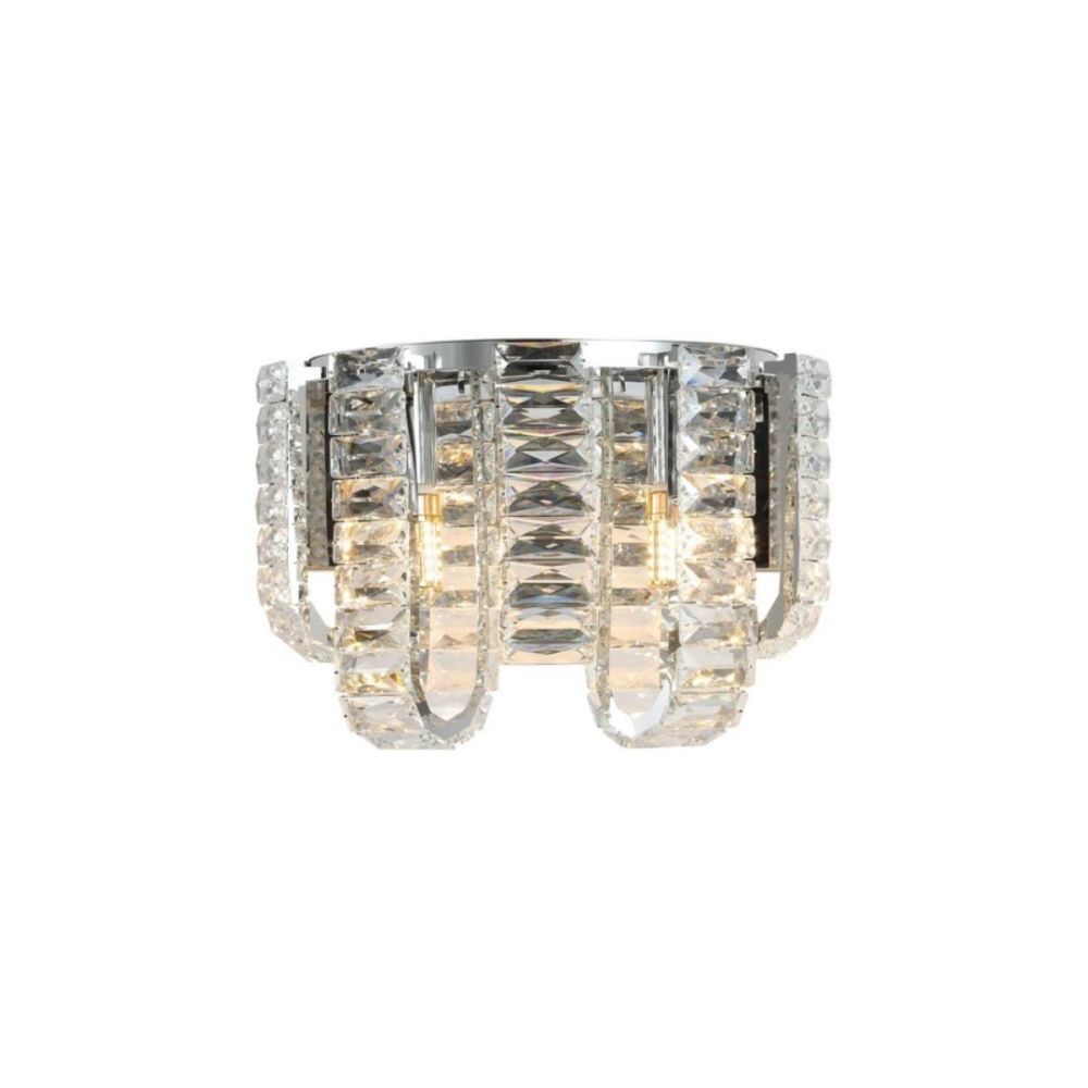 Настенный светильник 30 см, Aployt Konstanciya APL.790.01.02, хром