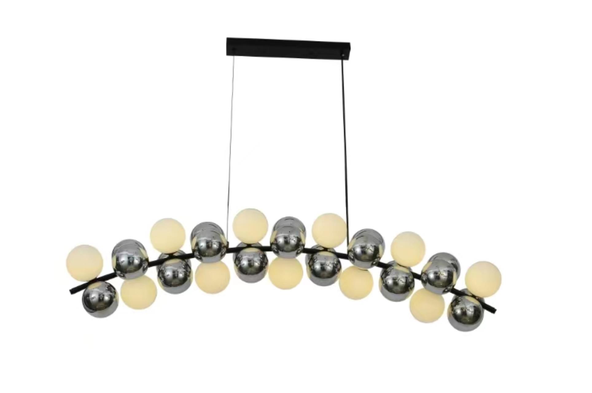 Подвесной светильник 24*25*120 см, 11*G9 MODESTYLE MS.8055.11 BK черный
