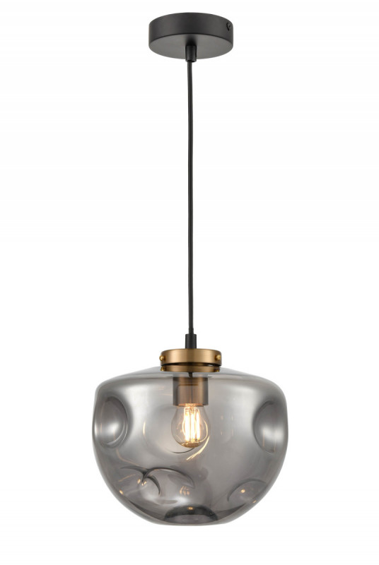 Подвесной светильник  22*144 см, 1*E27 черный, бронза Vele Luce Alieno VL5352P21