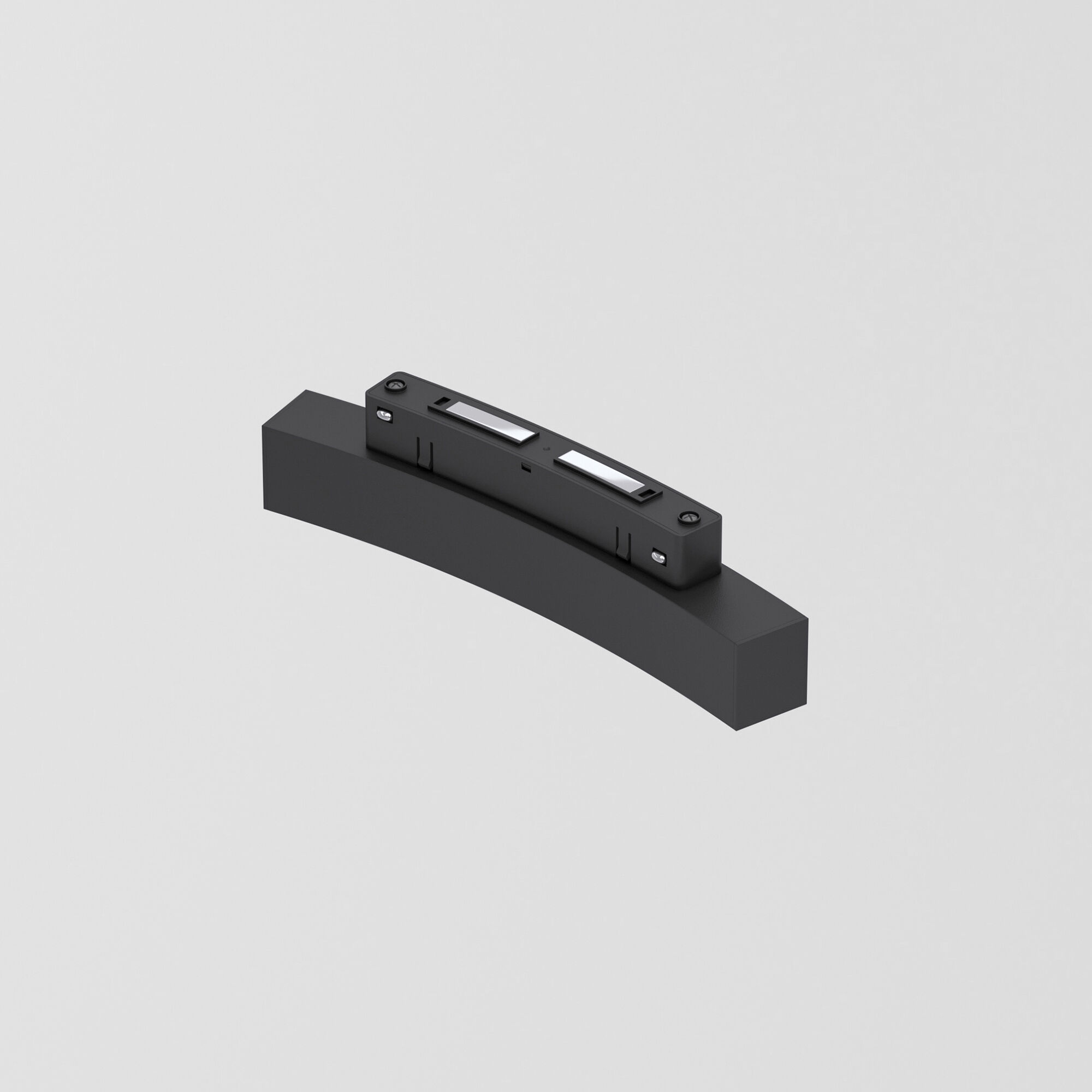 Трековый светильник для радиусного шинопровода Elektrostandard Slim Magnetic 8W 4200K Planar 85181/01, черный