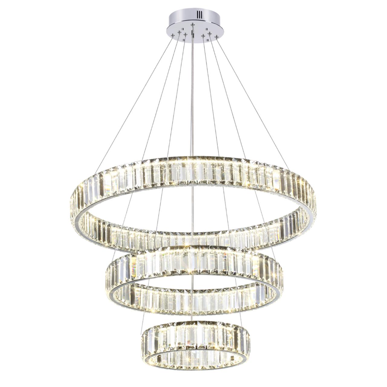 Светильник 70 см, 88W, 4000K, Odeon Light L-vision 4930/88L, хром
