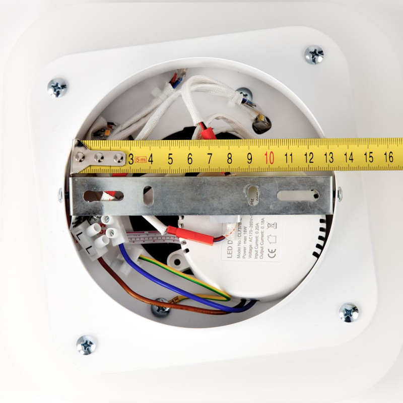 Бра 21 см, 18W, 3000-6000К  Citilux Триест CL737B42 белый