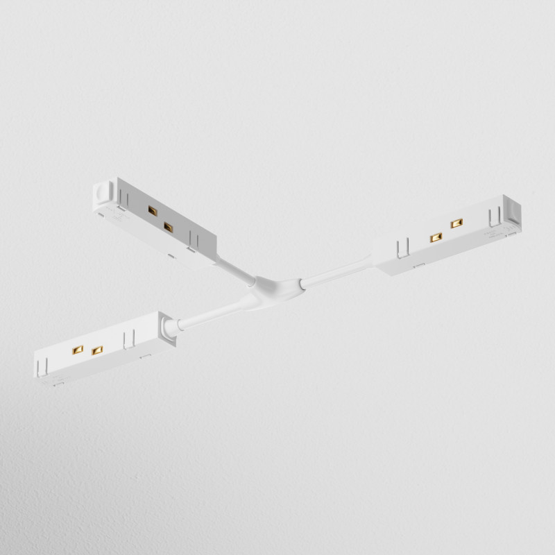 Коннектор питания Т-образный Maytoni Technical Magnetic track system Gravity TRA004CWT-22W белый
