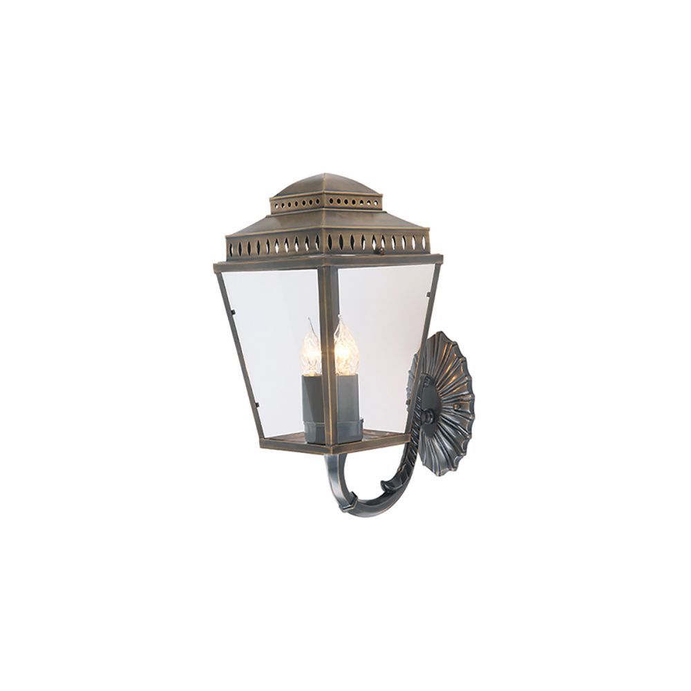 Настенный фонарь 35*22*76 см, E14*60W, Natural Concepts Elstead Lighting Mansion House MAGNUS-2, латунь