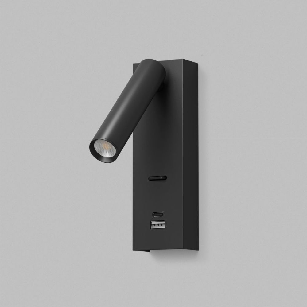 Бра 16 см, 3W, 3000K, Denkirs Chargelux DK5090-BK, черный