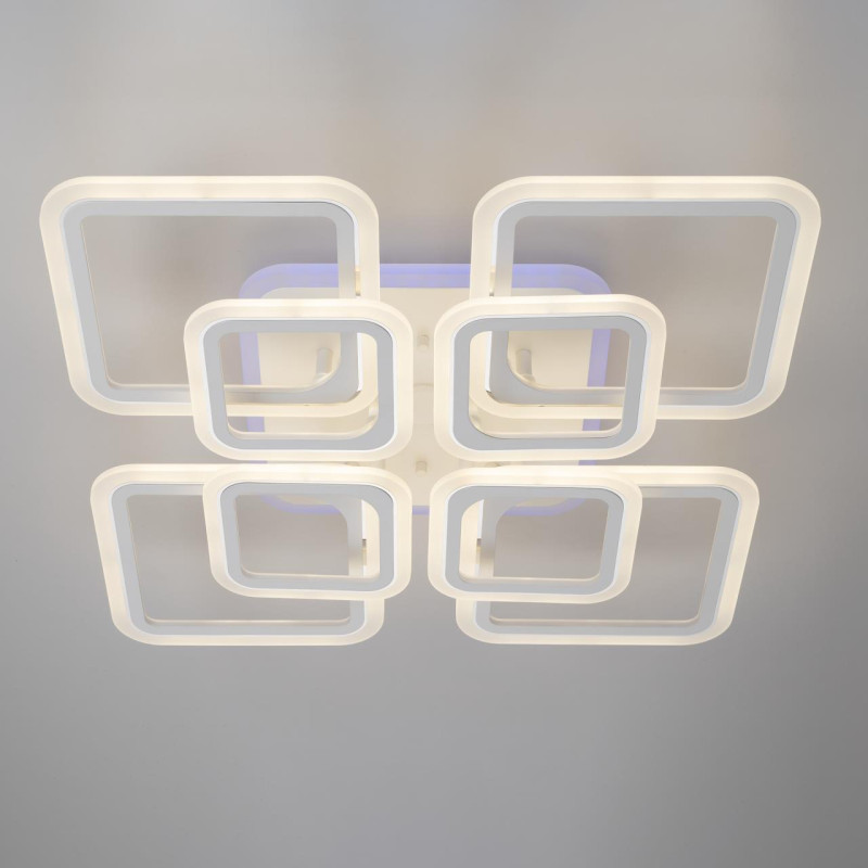 Люстра потолочная Citilux Марсель Смарт CL232A180E, 95W LED, 3000-5500K, белый