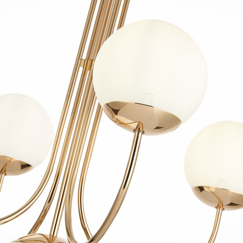 Люстра подвесная 60 см, ST LUCE AVELLINO SL1504.203.05 Французское золото