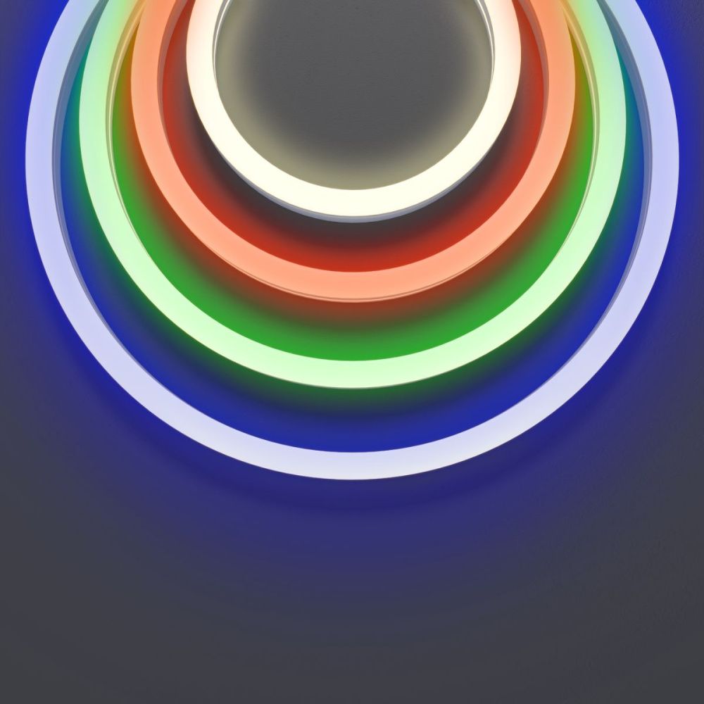 Гибкий неон Maytoni 24В 12Вт/м 3000K+RGB 5м IP67 432003