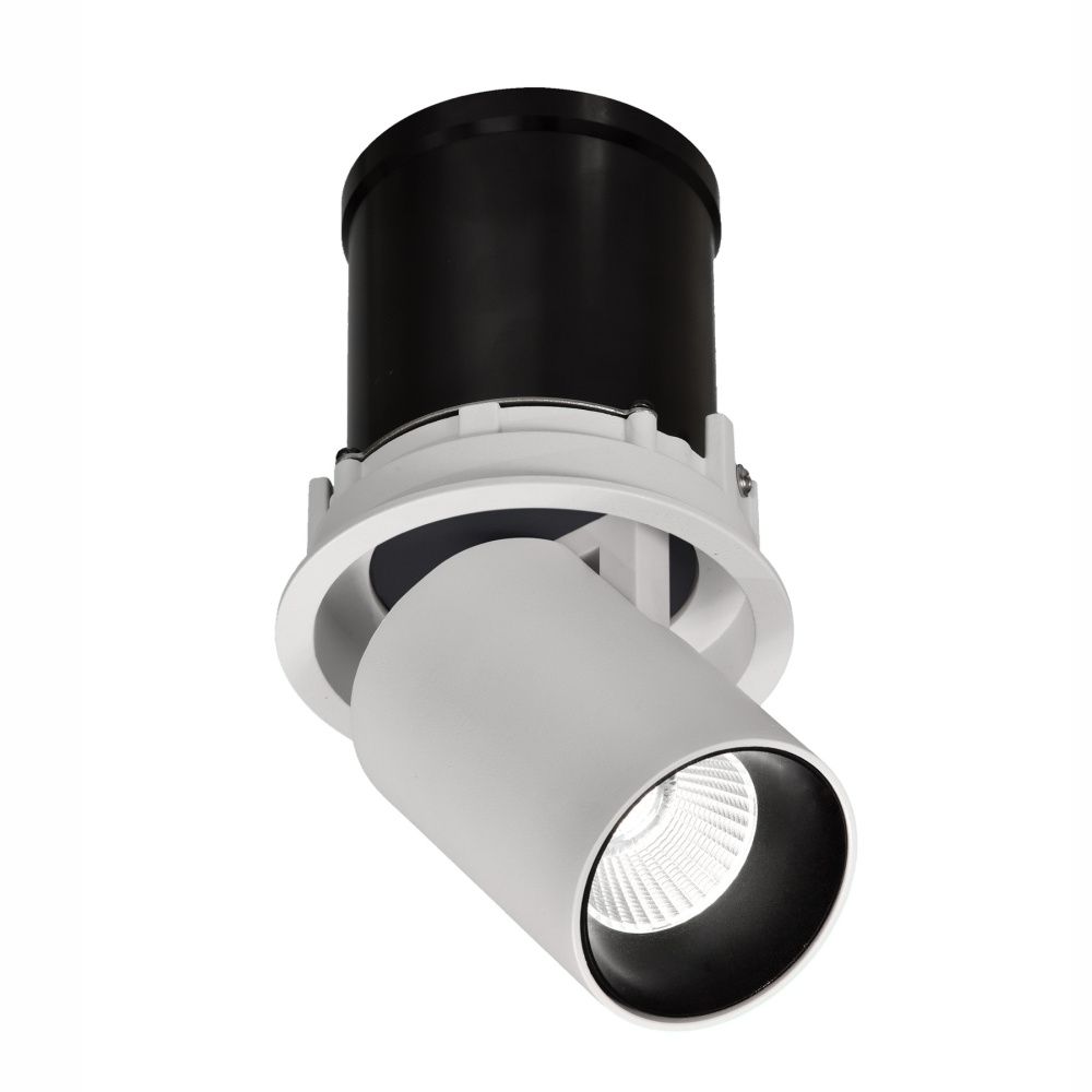 Светильник встраиваемый 10*11,7 см, вр 9,5 см, *LED*12W, 3000K, Mantra Garda MAN6402, белый