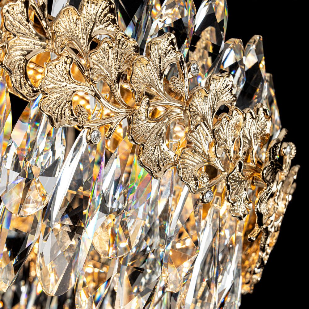 Люстра *60*20-160 см, *LED*73W, 3000-6000K, MODELUX  ML.9888.600 GD, Золото