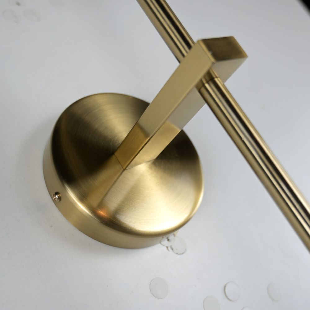 Бра Boule de Cristal Long Sconce Brass 45*11*45 см, 1*G9*40W, ImperiumLoft 44.305, Чёрный, Латунь