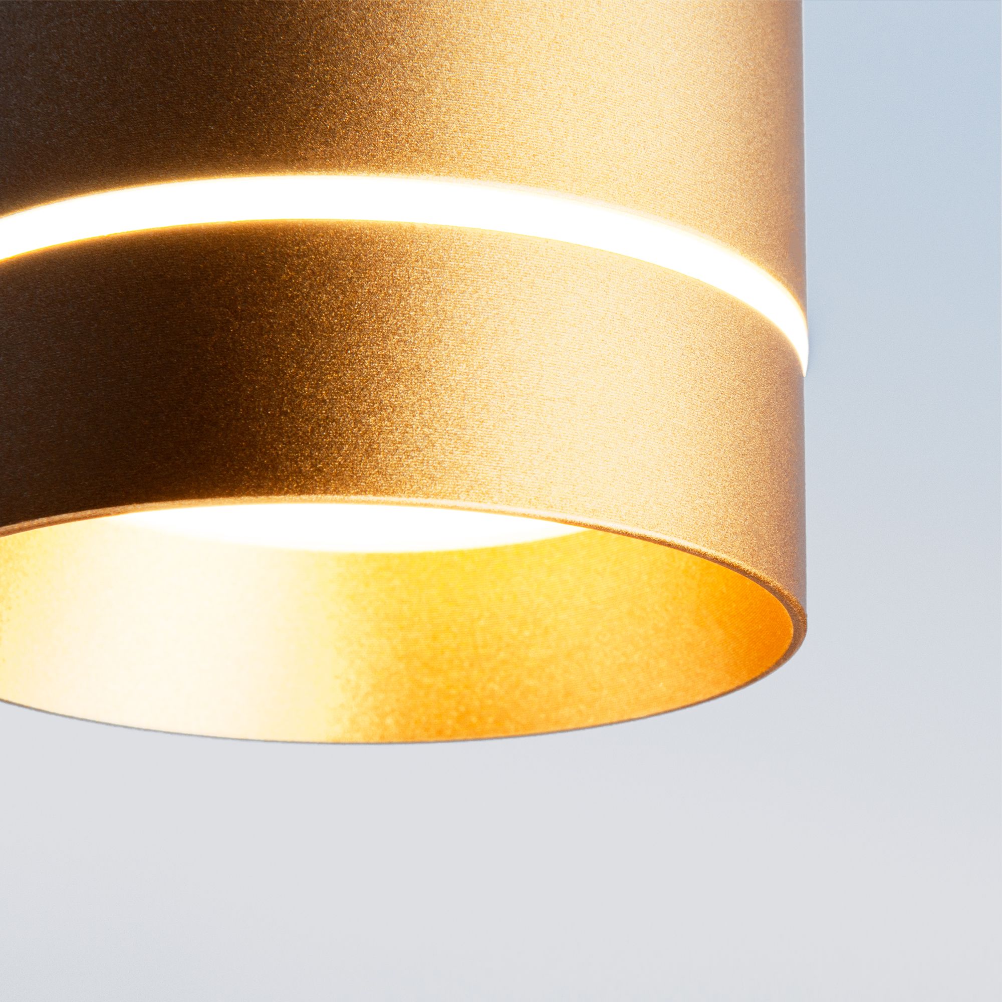 Светильник 8*8 см, LED 9W, 4200K DLR021 9W 4200K золото матовый Elektrostandard