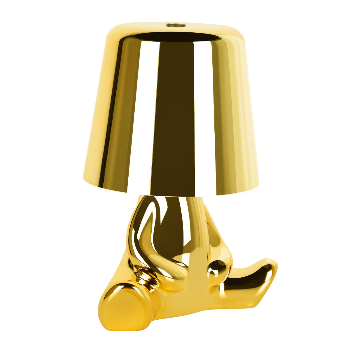 Настольная лампа 14*16 см, 1*LED*3W LOFT IT Brothers 10233/E Gold золото