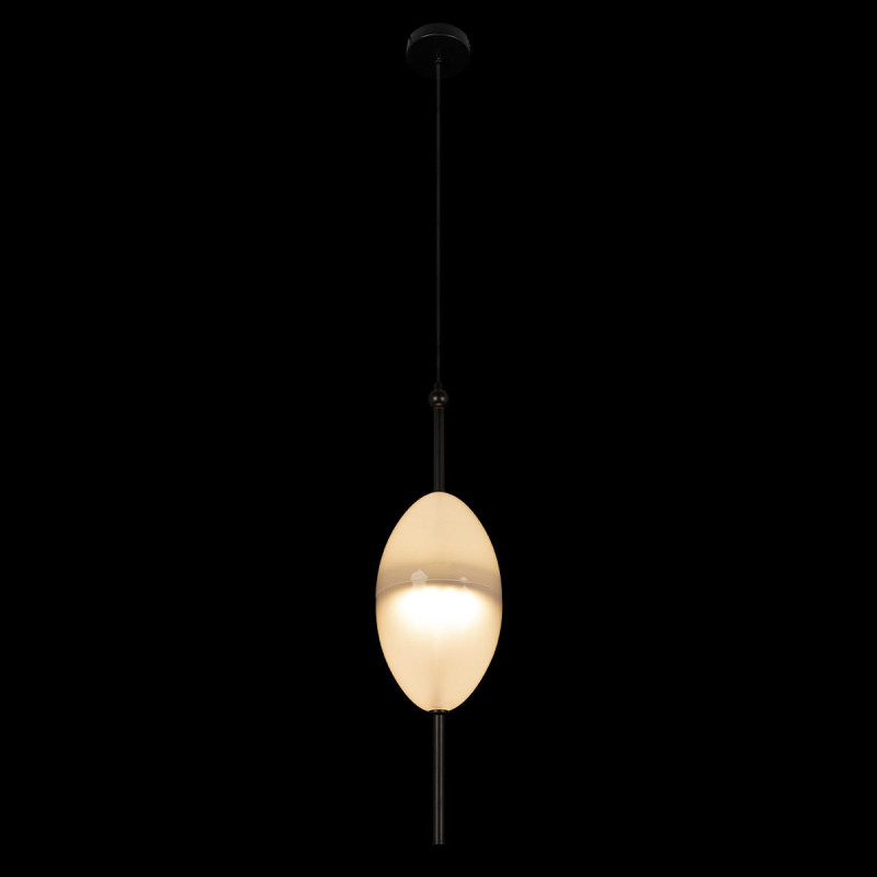 Подвесной светильник 16 см, 1*LED*16W 3000K черный Loft It Venice 10223/E White