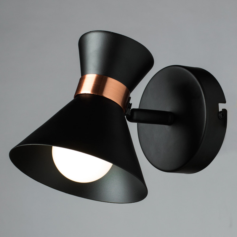 Спот Arte Lamp A1406AP-1BK, черный