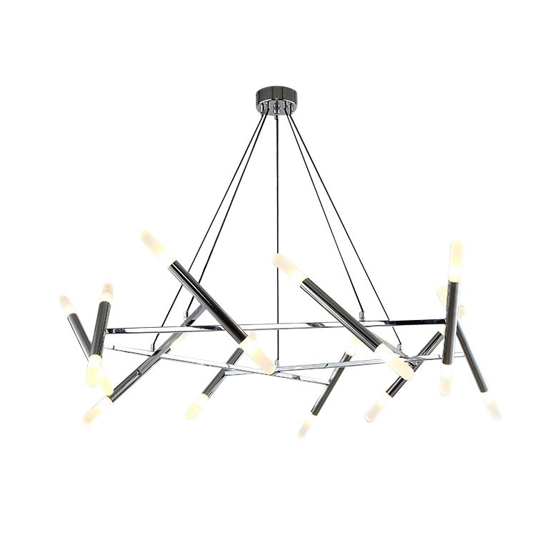 Подвесная люстра Inodesign Le Pentagone Silver 44.6584
