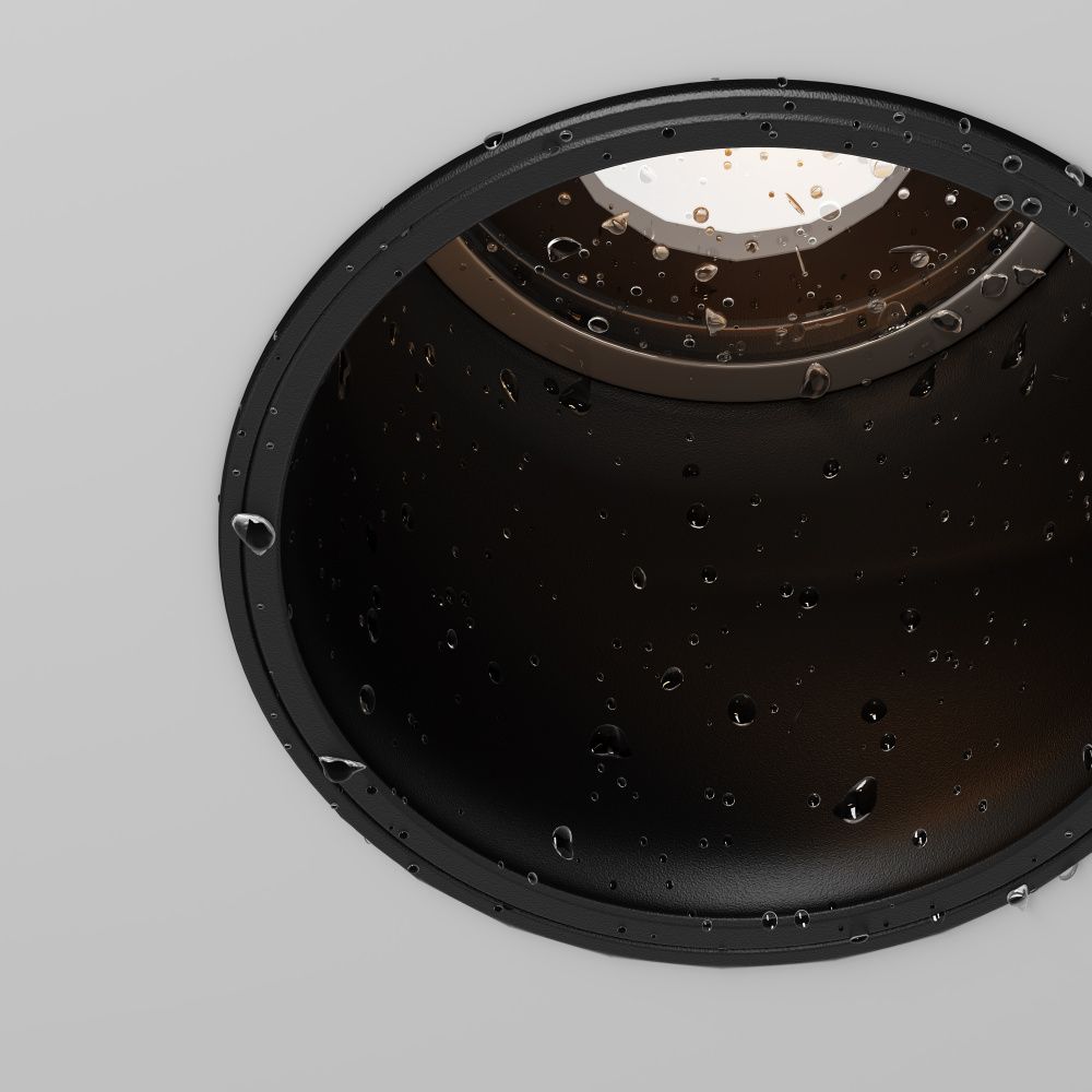 Светильник Outdoor O501DL-L10B3K **-9,3 см, *LED*10W, 3000K, Outdoor Grit O501DL-L10B3K, Черный